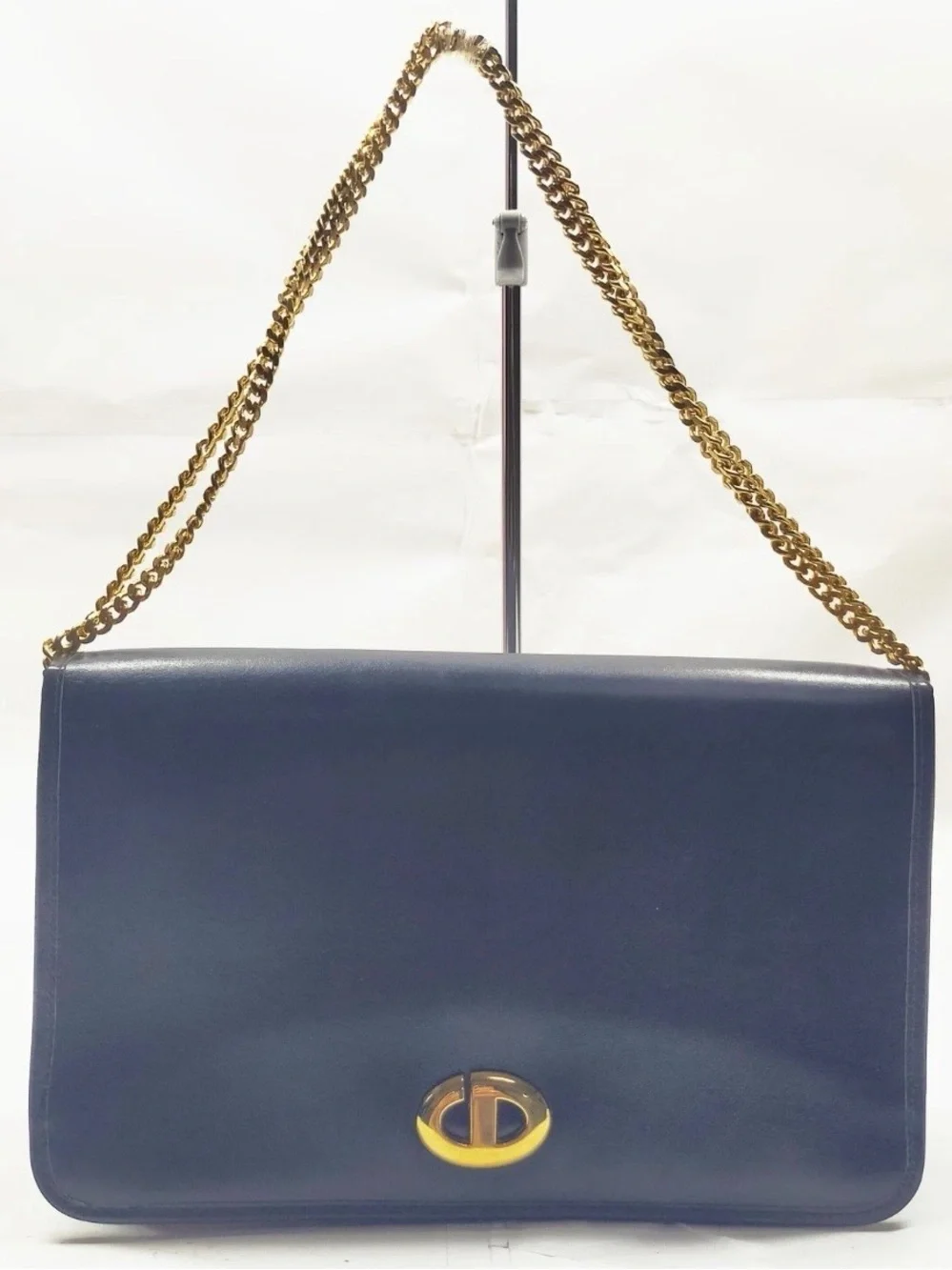Vintage Dior navy blue small cross body